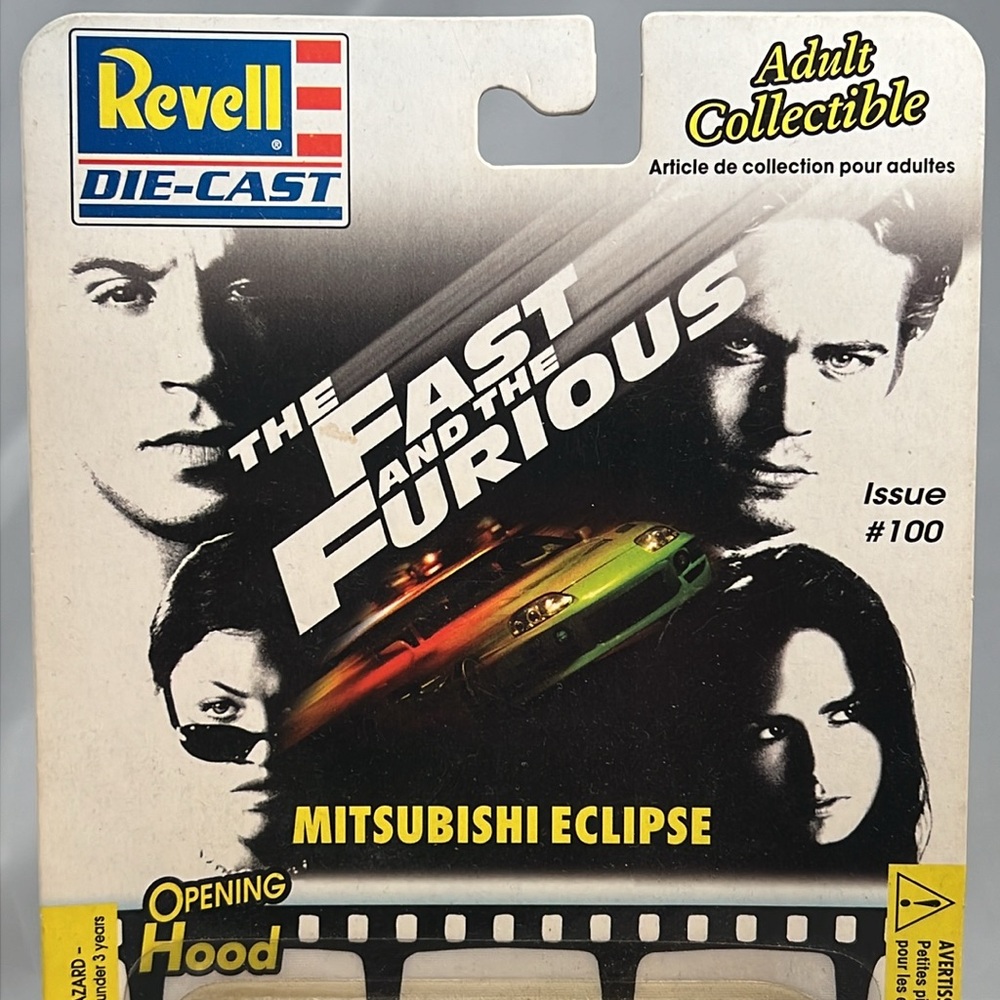 Revell Die Cast Mitsubishi Eclipse from The Fast and Furious 1:64 Scale - Picture 3 of 7